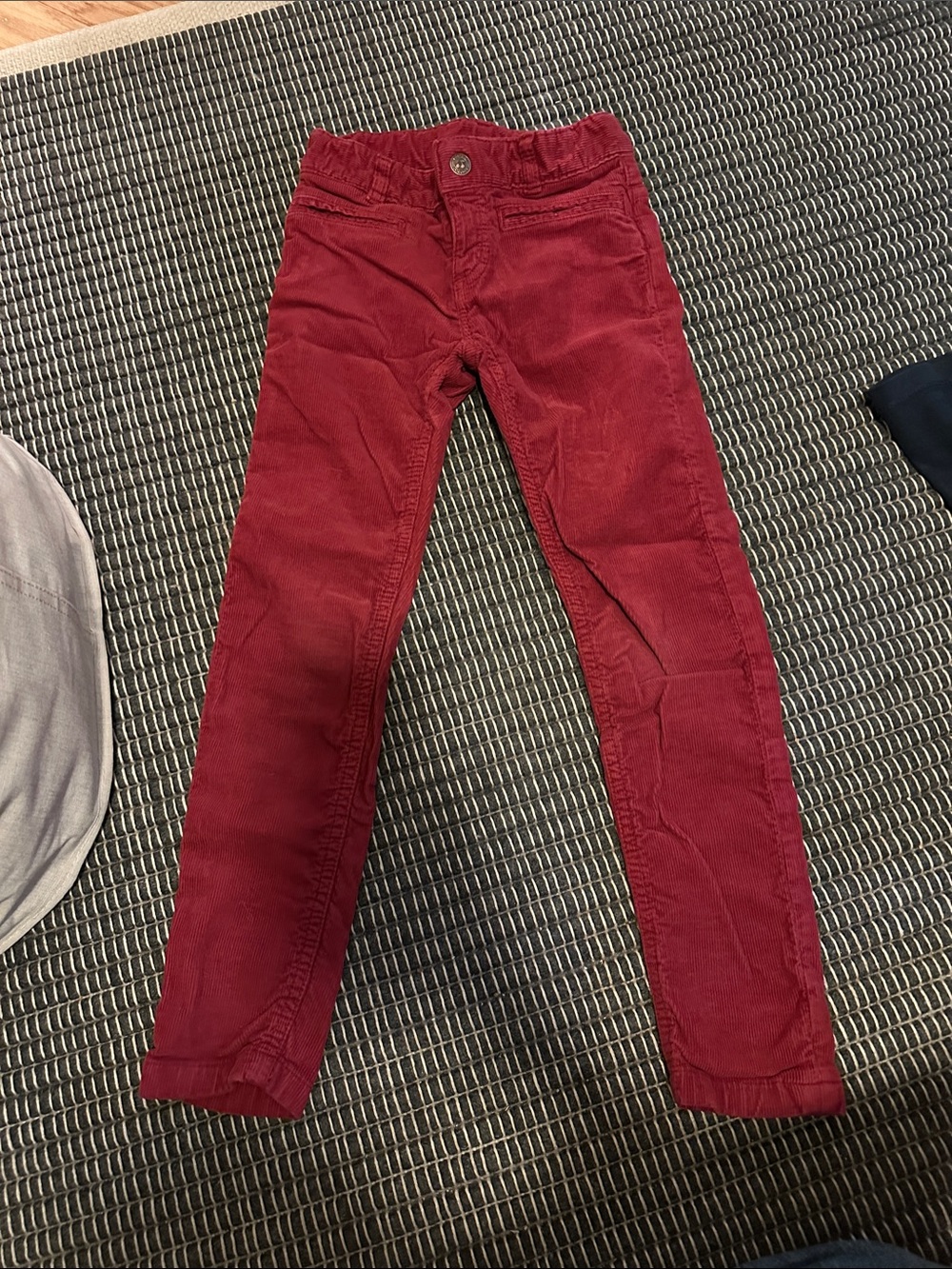 Bonpoint Red Corduroy Girls Pants